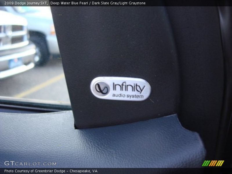 Deep Water Blue Pearl / Dark Slate Gray/Light Graystone 2009 Dodge Journey SXT