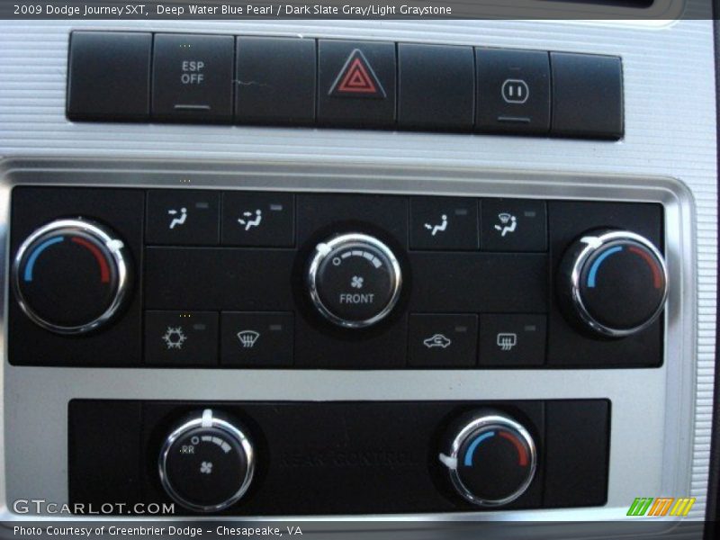 Deep Water Blue Pearl / Dark Slate Gray/Light Graystone 2009 Dodge Journey SXT