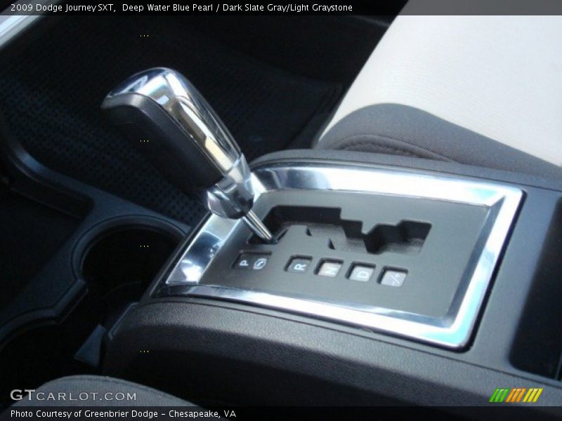 Deep Water Blue Pearl / Dark Slate Gray/Light Graystone 2009 Dodge Journey SXT