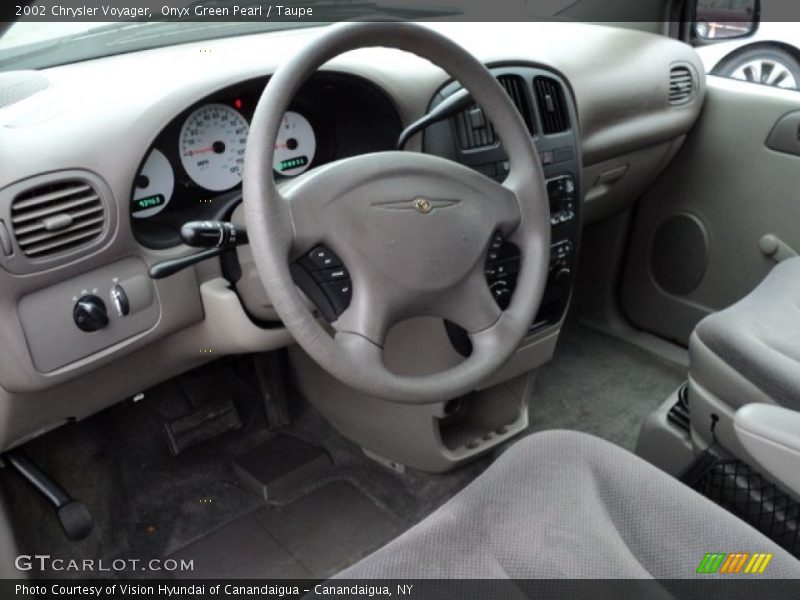 Dashboard of 2002 Voyager 