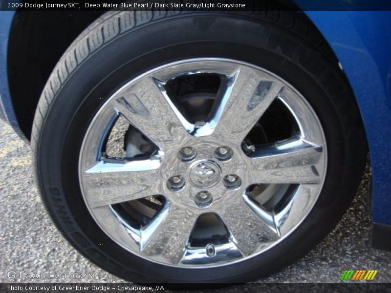 Deep Water Blue Pearl / Dark Slate Gray/Light Graystone 2009 Dodge Journey SXT