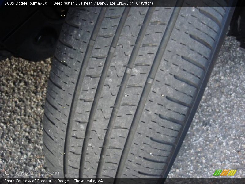 Deep Water Blue Pearl / Dark Slate Gray/Light Graystone 2009 Dodge Journey SXT
