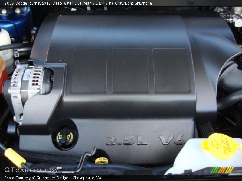 Deep Water Blue Pearl / Dark Slate Gray/Light Graystone 2009 Dodge Journey SXT