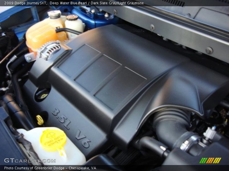 Deep Water Blue Pearl / Dark Slate Gray/Light Graystone 2009 Dodge Journey SXT