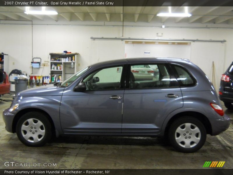 Opal Gray Metallic / Pastel Slate Gray 2007 Chrysler PT Cruiser