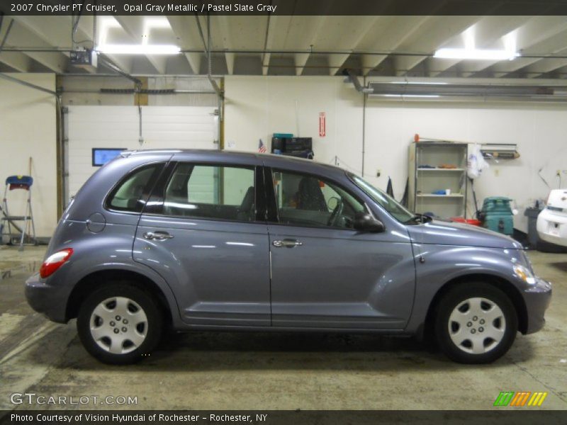 Opal Gray Metallic / Pastel Slate Gray 2007 Chrysler PT Cruiser
