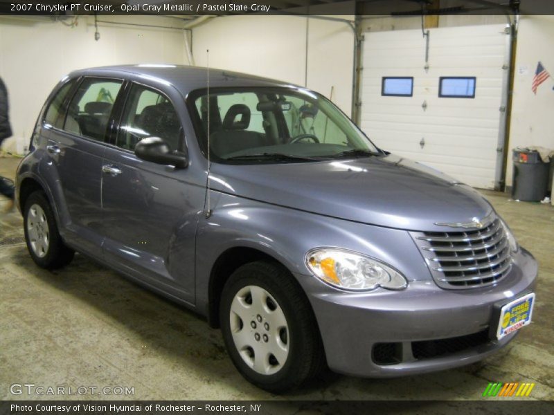 Opal Gray Metallic / Pastel Slate Gray 2007 Chrysler PT Cruiser