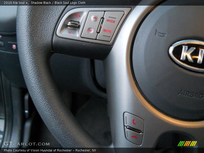 Shadow Black / Black Soul Logo Cloth 2010 Kia Soul +
