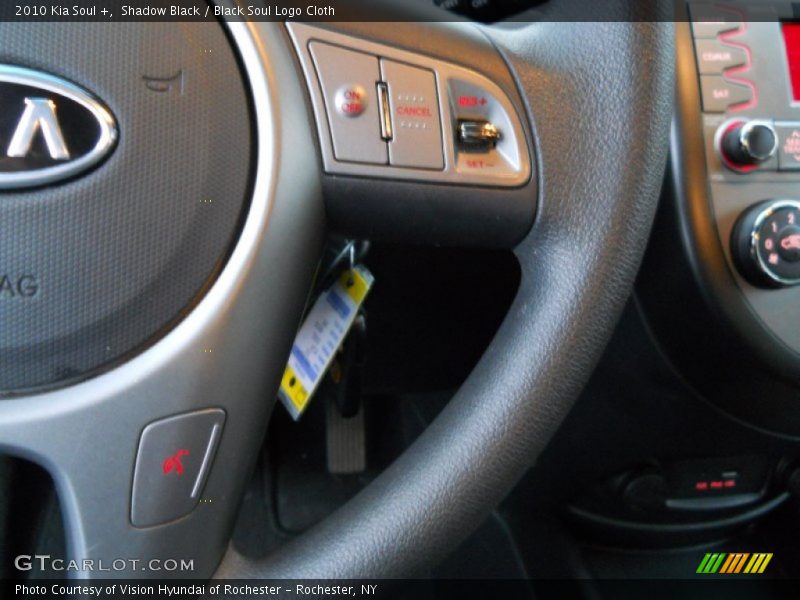 Shadow Black / Black Soul Logo Cloth 2010 Kia Soul +