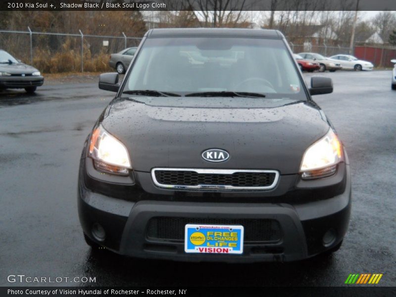 Shadow Black / Black Soul Logo Cloth 2010 Kia Soul +