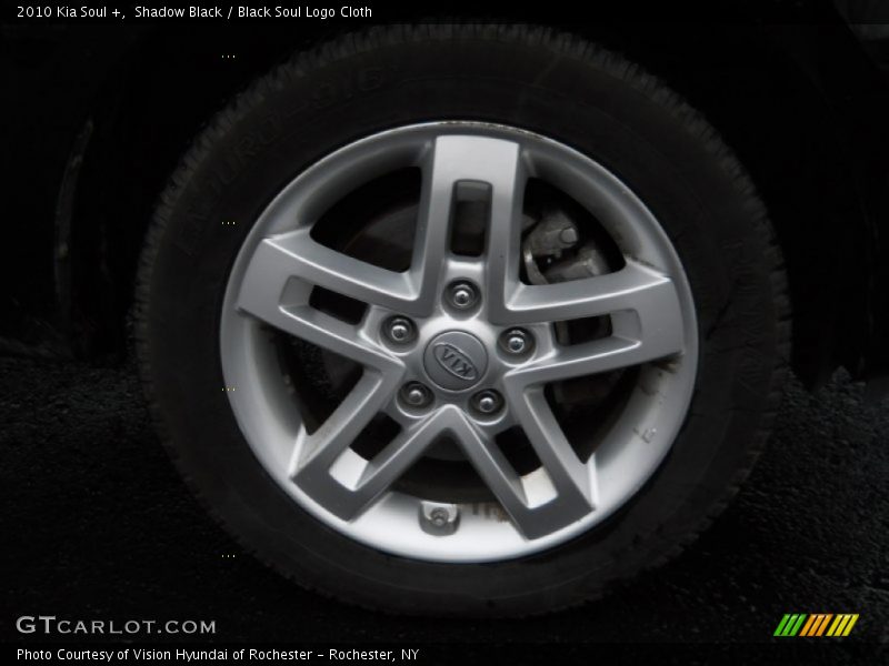 Shadow Black / Black Soul Logo Cloth 2010 Kia Soul +