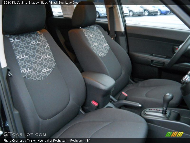 Shadow Black / Black Soul Logo Cloth 2010 Kia Soul +