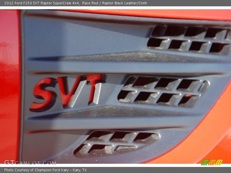 Race Red / Raptor Black Leather/Cloth 2012 Ford F150 SVT Raptor SuperCrew 4x4