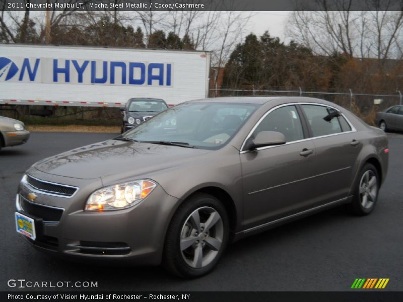 Mocha Steel Metallic / Cocoa/Cashmere 2011 Chevrolet Malibu LT