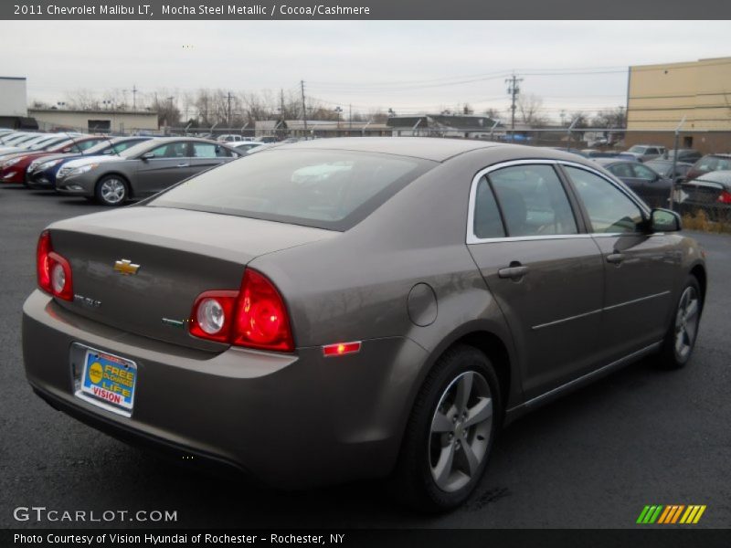 Mocha Steel Metallic / Cocoa/Cashmere 2011 Chevrolet Malibu LT