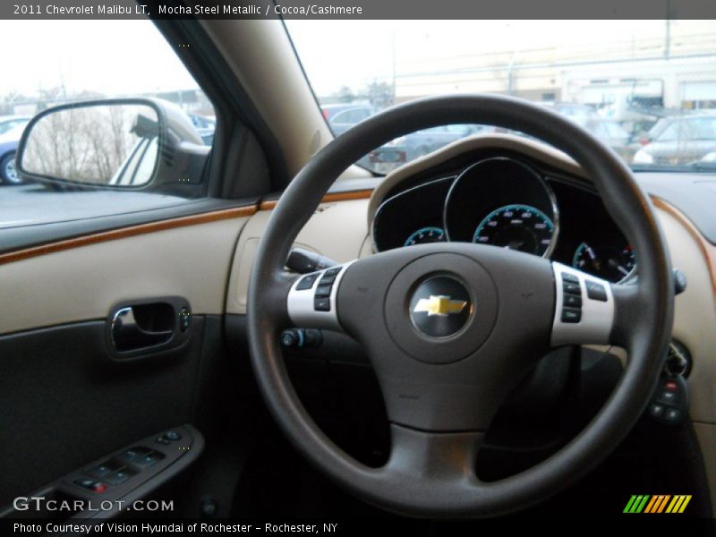 Mocha Steel Metallic / Cocoa/Cashmere 2011 Chevrolet Malibu LT