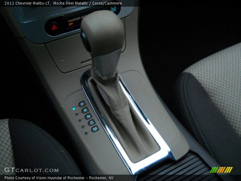 Mocha Steel Metallic / Cocoa/Cashmere 2011 Chevrolet Malibu LT
