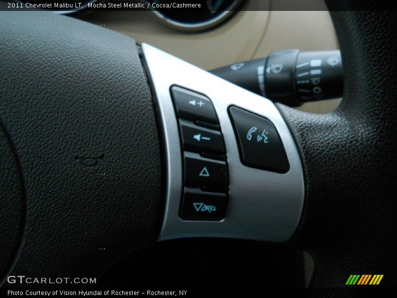 Mocha Steel Metallic / Cocoa/Cashmere 2011 Chevrolet Malibu LT