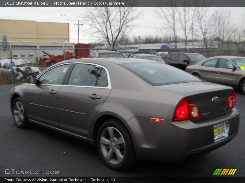 Mocha Steel Metallic / Cocoa/Cashmere 2011 Chevrolet Malibu LT