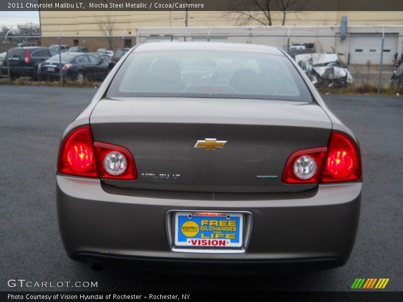 Mocha Steel Metallic / Cocoa/Cashmere 2011 Chevrolet Malibu LT