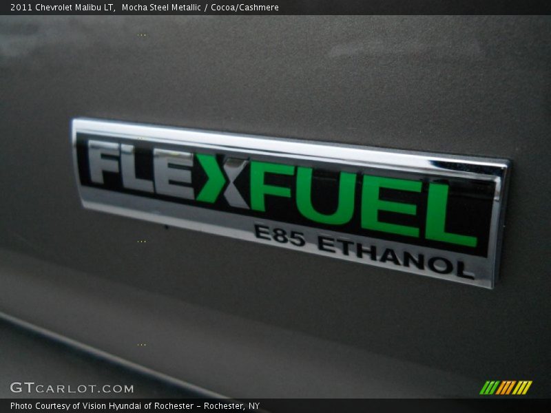 Mocha Steel Metallic / Cocoa/Cashmere 2011 Chevrolet Malibu LT