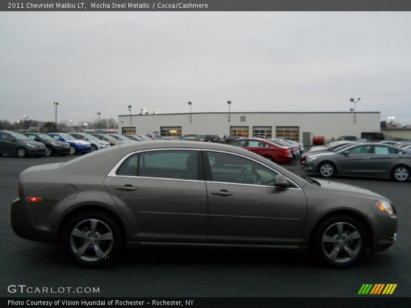 Mocha Steel Metallic / Cocoa/Cashmere 2011 Chevrolet Malibu LT