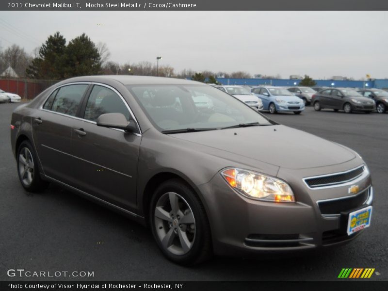 Mocha Steel Metallic / Cocoa/Cashmere 2011 Chevrolet Malibu LT