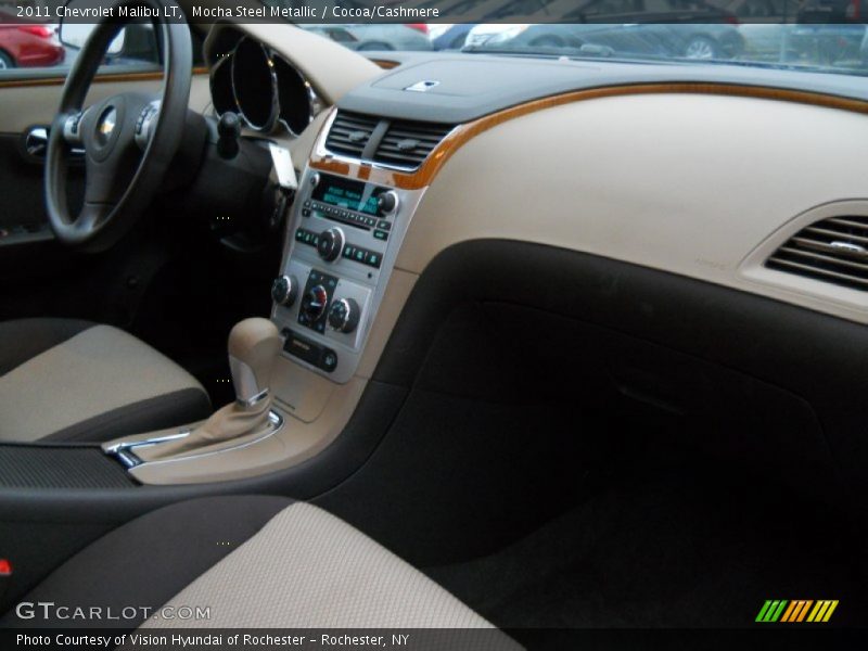 Mocha Steel Metallic / Cocoa/Cashmere 2011 Chevrolet Malibu LT