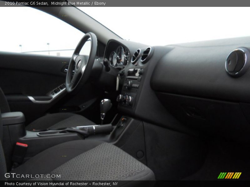 Midnight Blue Metallic / Ebony 2010 Pontiac G6 Sedan
