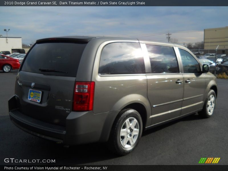 Dark Titanium Metallic / Dark Slate Gray/Light Shale 2010 Dodge Grand Caravan SE