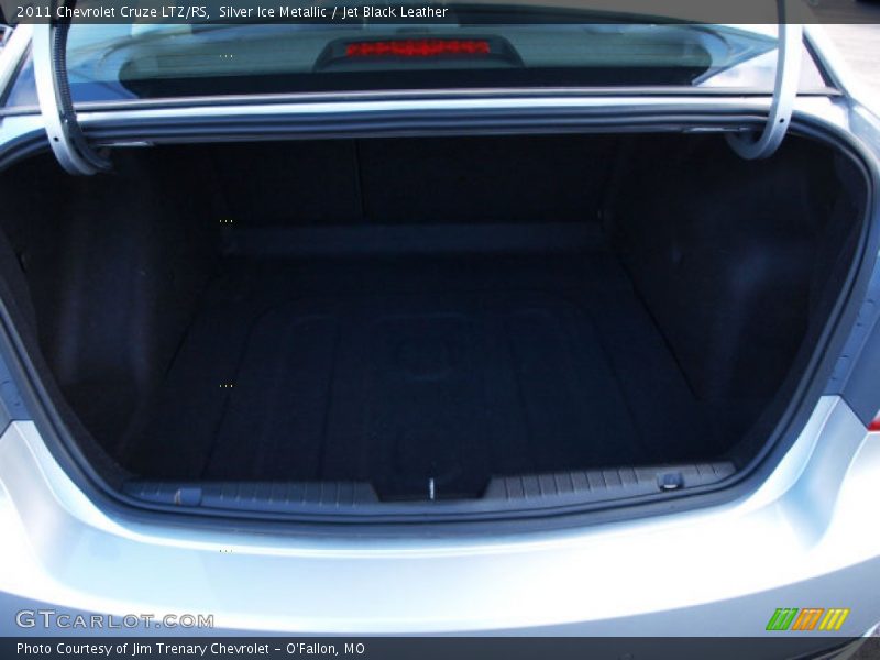 Silver Ice Metallic / Jet Black Leather 2011 Chevrolet Cruze LTZ/RS
