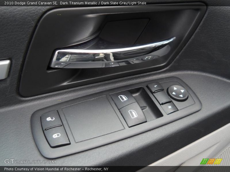 Dark Titanium Metallic / Dark Slate Gray/Light Shale 2010 Dodge Grand Caravan SE
