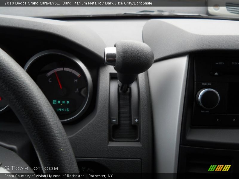Dark Titanium Metallic / Dark Slate Gray/Light Shale 2010 Dodge Grand Caravan SE
