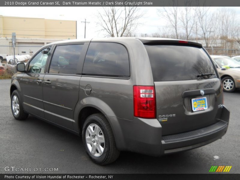 Dark Titanium Metallic / Dark Slate Gray/Light Shale 2010 Dodge Grand Caravan SE
