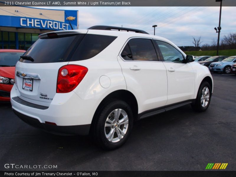 Summit White / Light Titanium/Jet Black 2011 Chevrolet Equinox LT AWD
