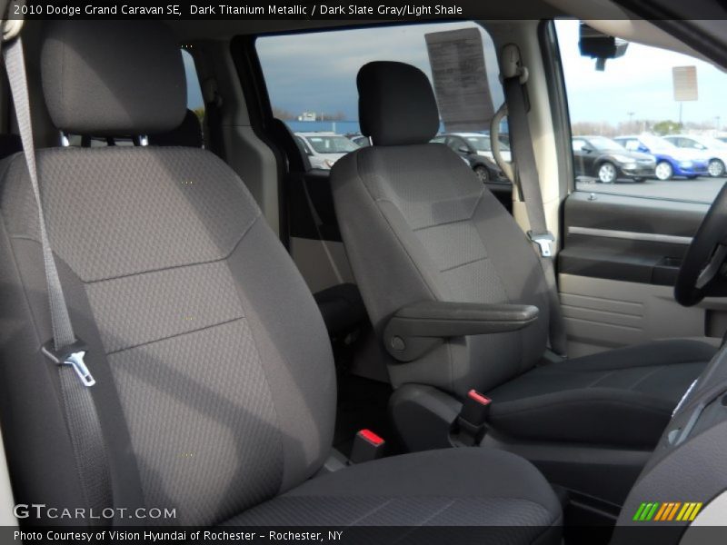 Dark Titanium Metallic / Dark Slate Gray/Light Shale 2010 Dodge Grand Caravan SE