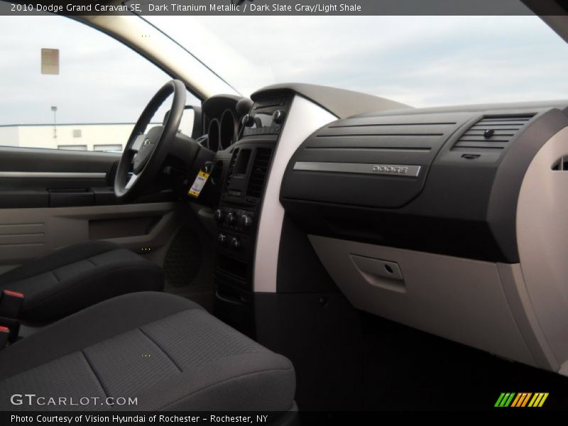 Dark Titanium Metallic / Dark Slate Gray/Light Shale 2010 Dodge Grand Caravan SE