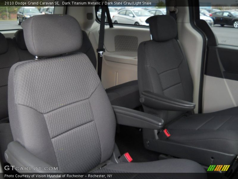 Dark Titanium Metallic / Dark Slate Gray/Light Shale 2010 Dodge Grand Caravan SE