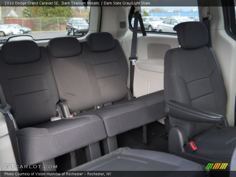 Dark Titanium Metallic / Dark Slate Gray/Light Shale 2010 Dodge Grand Caravan SE