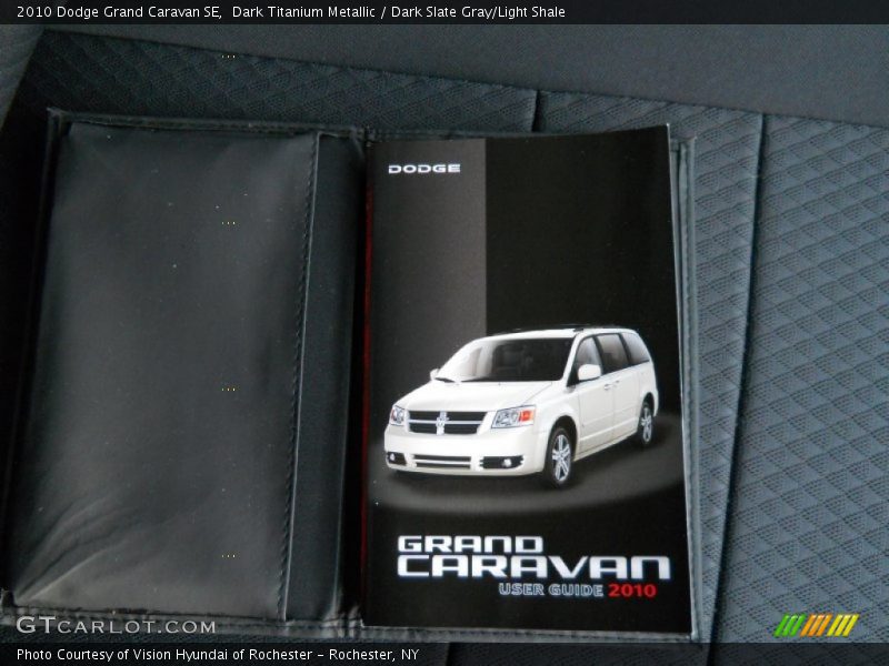 Dark Titanium Metallic / Dark Slate Gray/Light Shale 2010 Dodge Grand Caravan SE