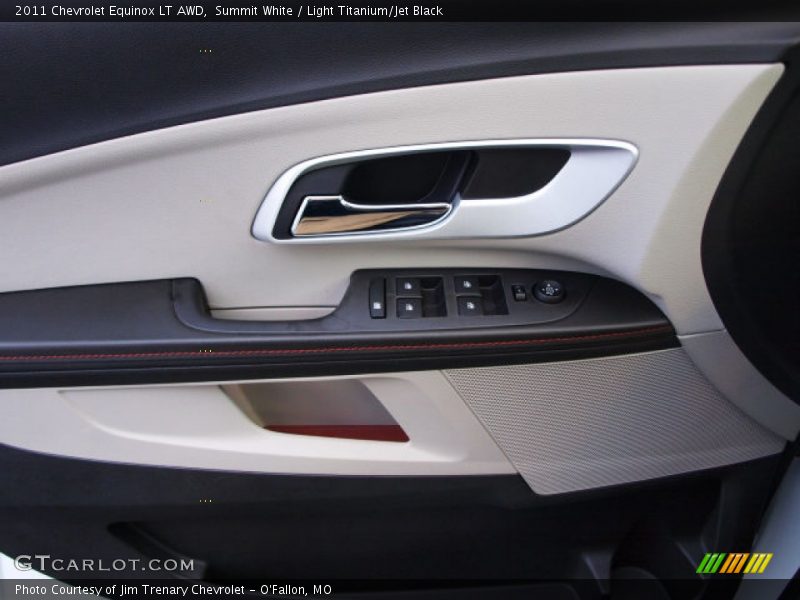 Summit White / Light Titanium/Jet Black 2011 Chevrolet Equinox LT AWD