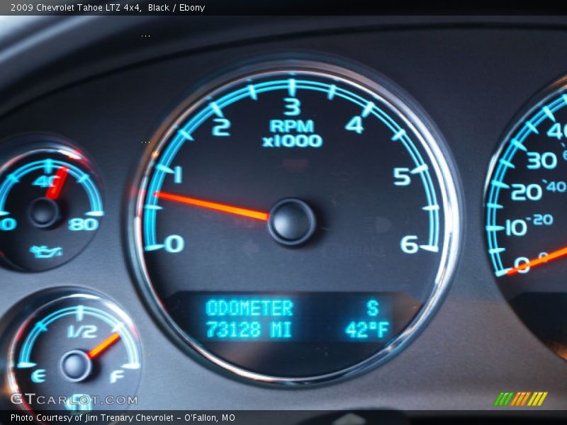 Black / Ebony 2009 Chevrolet Tahoe LTZ 4x4