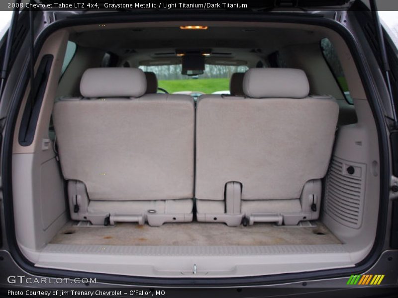 Graystone Metallic / Light Titanium/Dark Titanium 2008 Chevrolet Tahoe LTZ 4x4