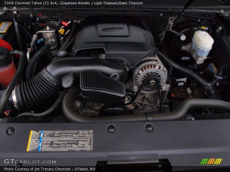 Graystone Metallic / Light Titanium/Dark Titanium 2008 Chevrolet Tahoe LTZ 4x4