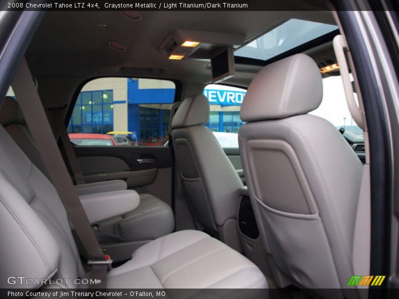 Graystone Metallic / Light Titanium/Dark Titanium 2008 Chevrolet Tahoe LTZ 4x4