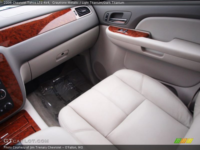 Graystone Metallic / Light Titanium/Dark Titanium 2008 Chevrolet Tahoe LTZ 4x4