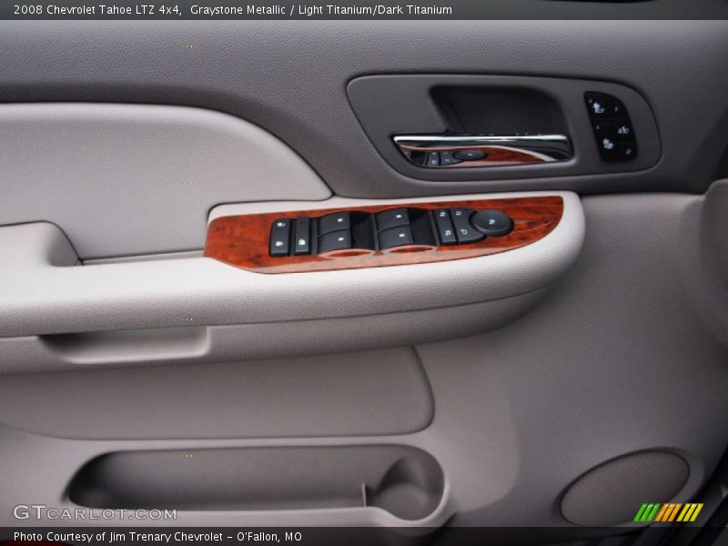 Graystone Metallic / Light Titanium/Dark Titanium 2008 Chevrolet Tahoe LTZ 4x4