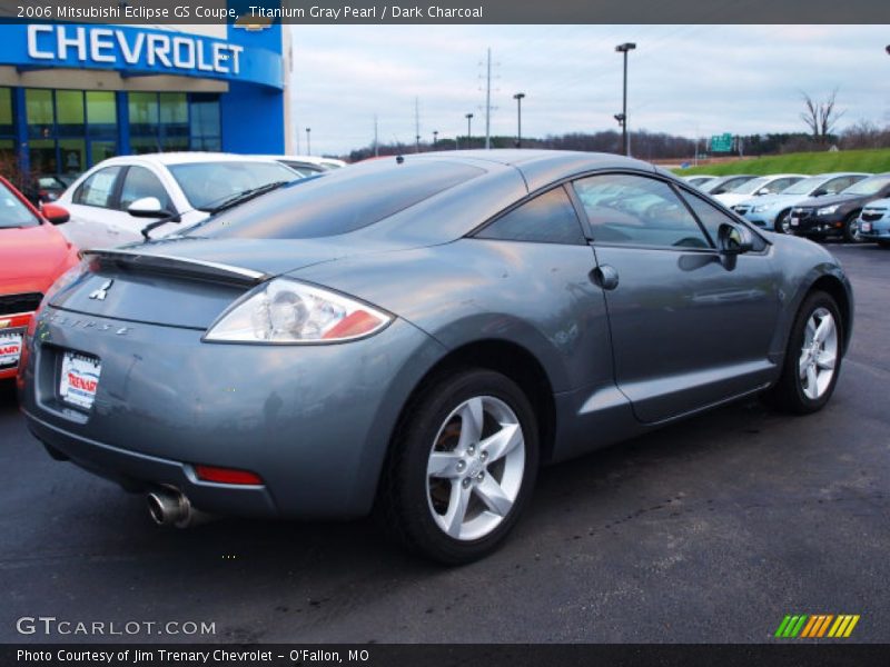 Titanium Gray Pearl / Dark Charcoal 2006 Mitsubishi Eclipse GS Coupe