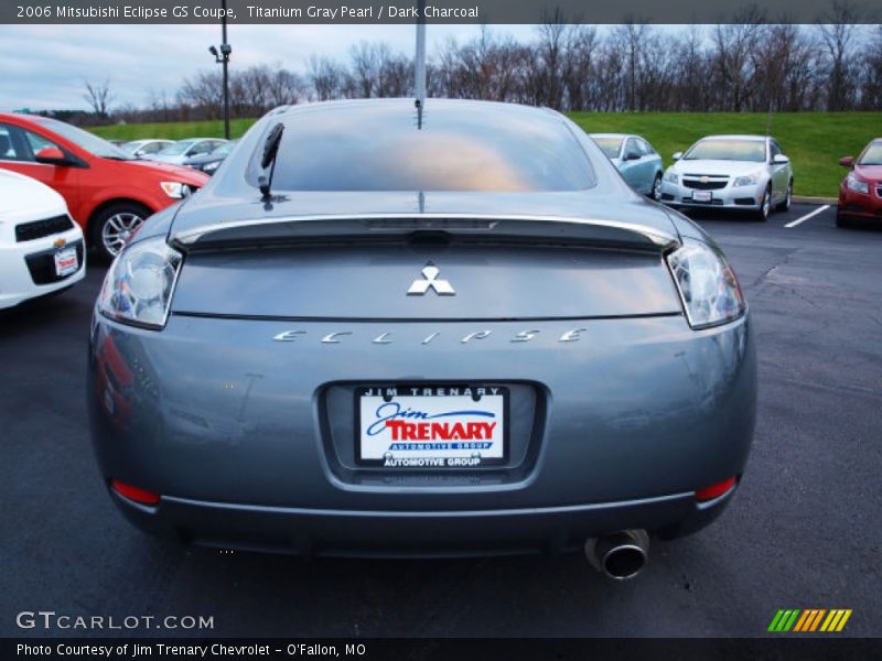 Titanium Gray Pearl / Dark Charcoal 2006 Mitsubishi Eclipse GS Coupe