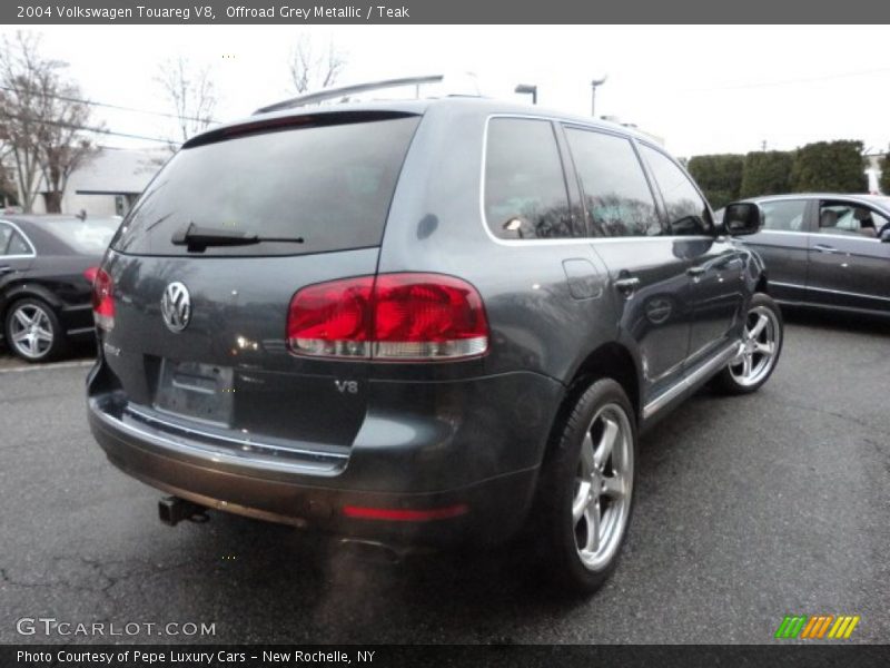 Offroad Grey Metallic / Teak 2004 Volkswagen Touareg V8